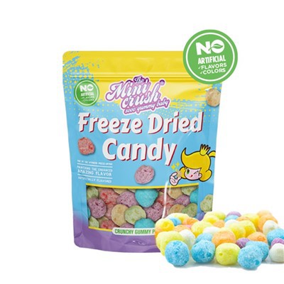 ಫ್ರೀಜ್ ಡ್ರೈಡ್ ಕ್ರಂಚಿ ಪಫ್ಸ್ (ನೈಸರ್ಗಿಕ ಬಣ್ಣ)