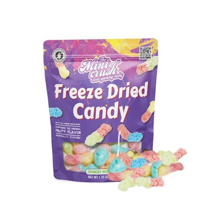 ಒಣಗಿದ ಕುರುಕುಲಾದ ಹುಳುಗಳನ್ನು ಫ್ರೀಜ್ ಮಾಡಿ